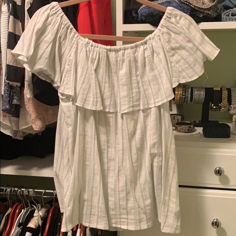 Off the shoulder blouse